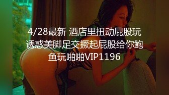 4/28最新 酒店里扭动屁股玩诱惑美脚足交撅起屁股给你鲍鱼玩啪啪VIP1196