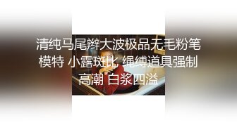 清纯马尾辫大波极品无毛粉笔模特 小露斑比 绳缚道具强制高潮 白浆四溢