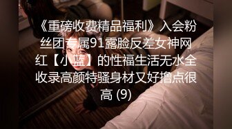 《重磅收费精品福利》入会粉丝团专属91露脸反差女神网红【小蓝】的性福生活无水全收录高颜特骚身材又好撸点很高 (9)