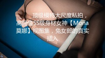 ⚫️⚫️顶级模特大尺度私拍，高颜值SS级身材女神【Mona莫娜】视图集，兔女郎的真实插入