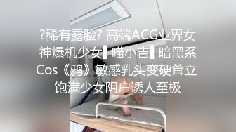 ?稀有露脸? 高端ACG业界女神爆机少女▌喵小吉▌暗黑系Cos《鸦》敏感乳头变硬耸立 饱满少女阴户诱人至极